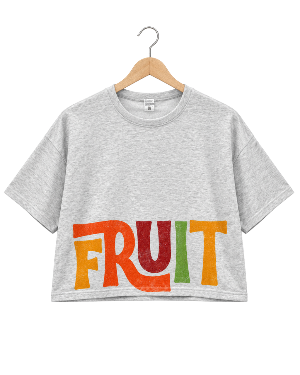 FRUIT Oversized Crop Tee