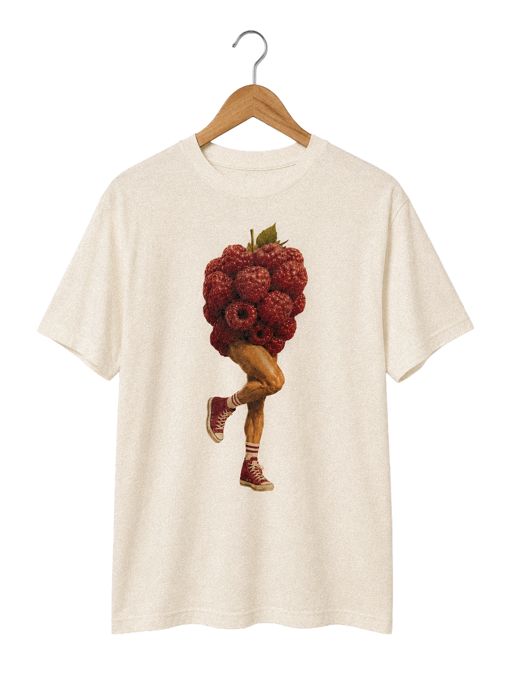 Graphic Tee - Raspberry