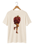 Graphic Tee - Raspberry
